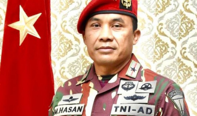 PROFIL Brigjen Mohammad Hasan, Danjen Kopassus yang Baru, Rekam Jejak dari Aceh, Irian, Timor Timur