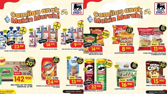 Promo Superindo Hari ini 1 Mei 2023, Belanja Camilan Ada Diskon hingga 30 Persen
