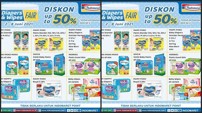 KATALOG PROMO Indomaret Sabtu 5 Juni 2021, Ada Diskon 50 %, Belanja di Akhir Pekan Jadi Hemat