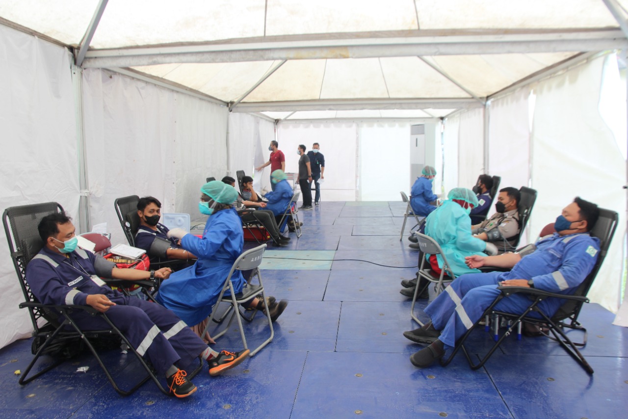Pertamina dan PMI Balikpapan Gelar Donor Darah, Rabu 15 Desember 2021, Kumpulkan 100 Kantong
