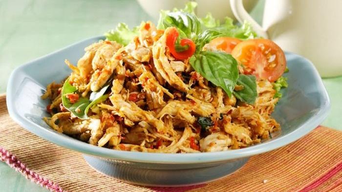 Resep Ayam Suwir Masak Kemangi, Menu Utama Makan Malam Nikmat yang Tanpa Perlu Repot Membuatnya