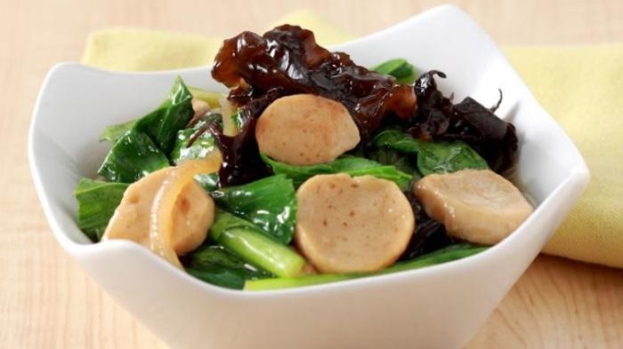 Resep Menu Berbuka Puasa, Cah Caisim Jamur Kuping Enak dan Mudah Dibuat yang Pasti Digemari Keluarga