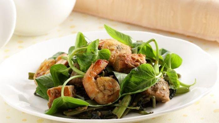 Resep Kangkung Cah Bumbu Hijau, Menu Buka Puasa Praktis yang Hadir dengan Rasa Super Enak