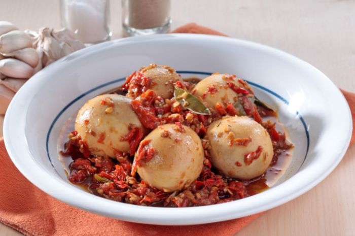 Resep Telur Balado Aroma Jeruk Enak, Rasa dan Aromanya Bisa Bikin Perut Keroncongan