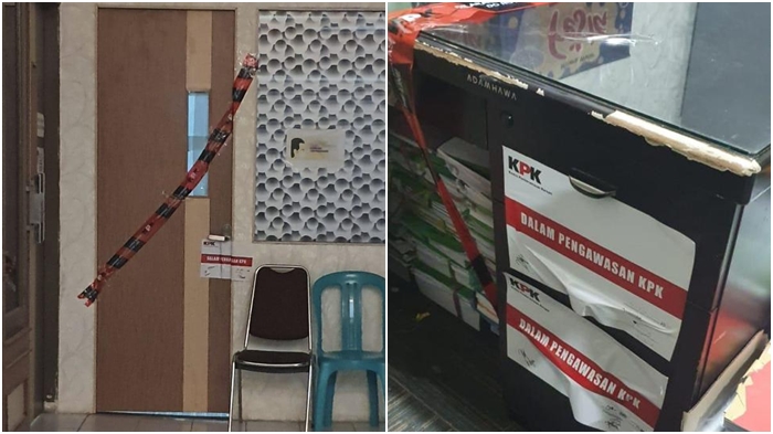 UPDATE OTT KPK di Kutai Timur, Kantor Bupati Ismunandar Disegel, Pegawai Tak Bisa Masuk