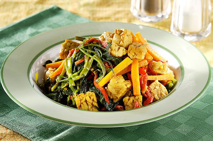 Cara Bikin Tumis Kangkung Tempe yang Enak, Jadi Menu Pelengkap yang Kaya Akan Gizi
