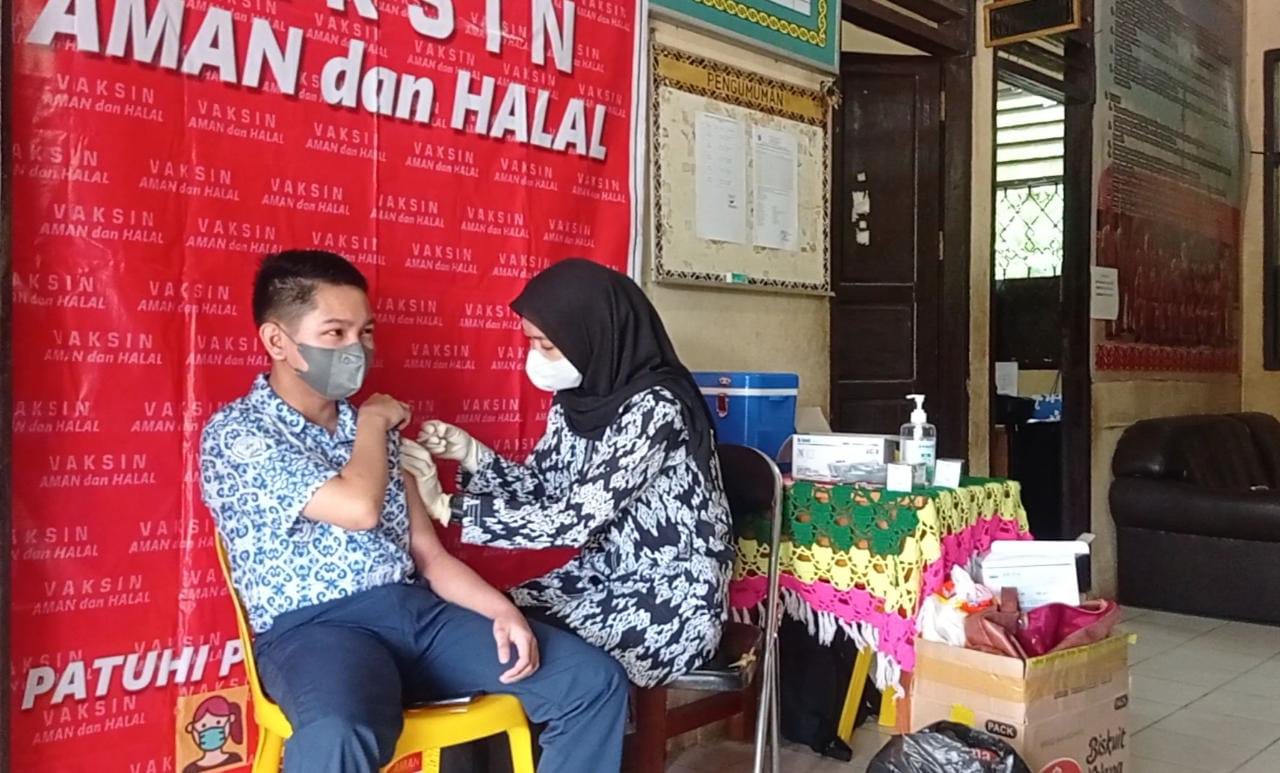 Tim Satgas Malinau Kebut Vaksinasi Covid-19 di Sekolah