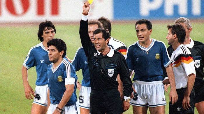 SEJARAH HARI INI: Jerman Barat Bikin Maradona cs Bertekuk Lutut di Final Piala Dunia 1990