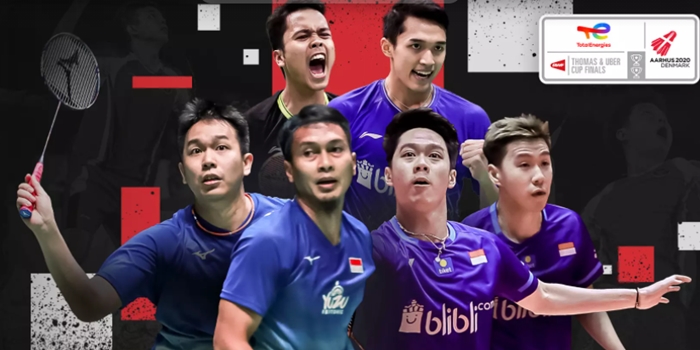 Line Up & Jam Tayang Semifinal Piala Thomas Uber 2021 Malam Ini: Denmark vs Indonesia, Live TVRI