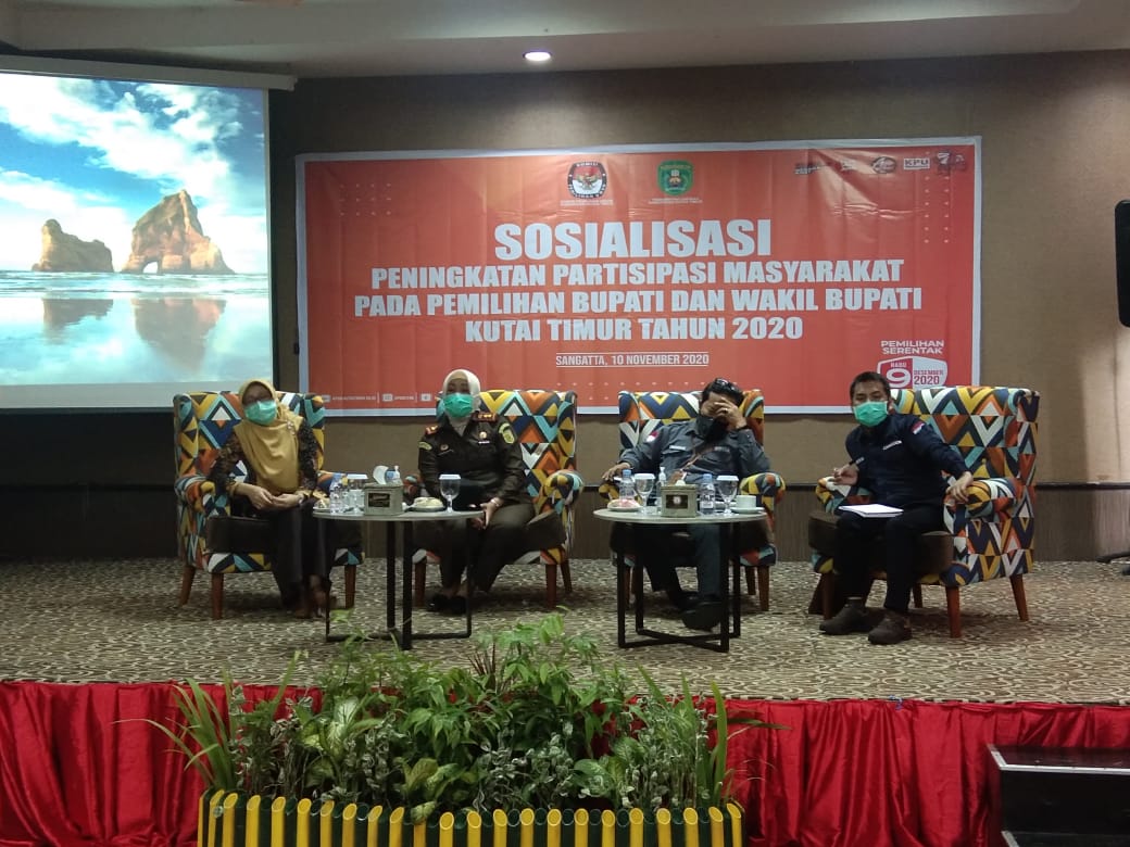 Ingkatkan Partisipasi Pemilih, KPU Kutai Timur Gelar Sosialisasi ke Pemilih Pemula