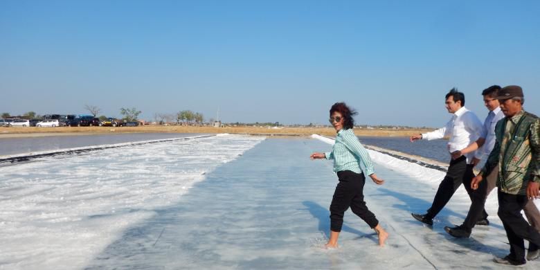 Jawaban Menohok Menteri Susi soal Impor Garam dari Pertanyaan Sandiaga Uno