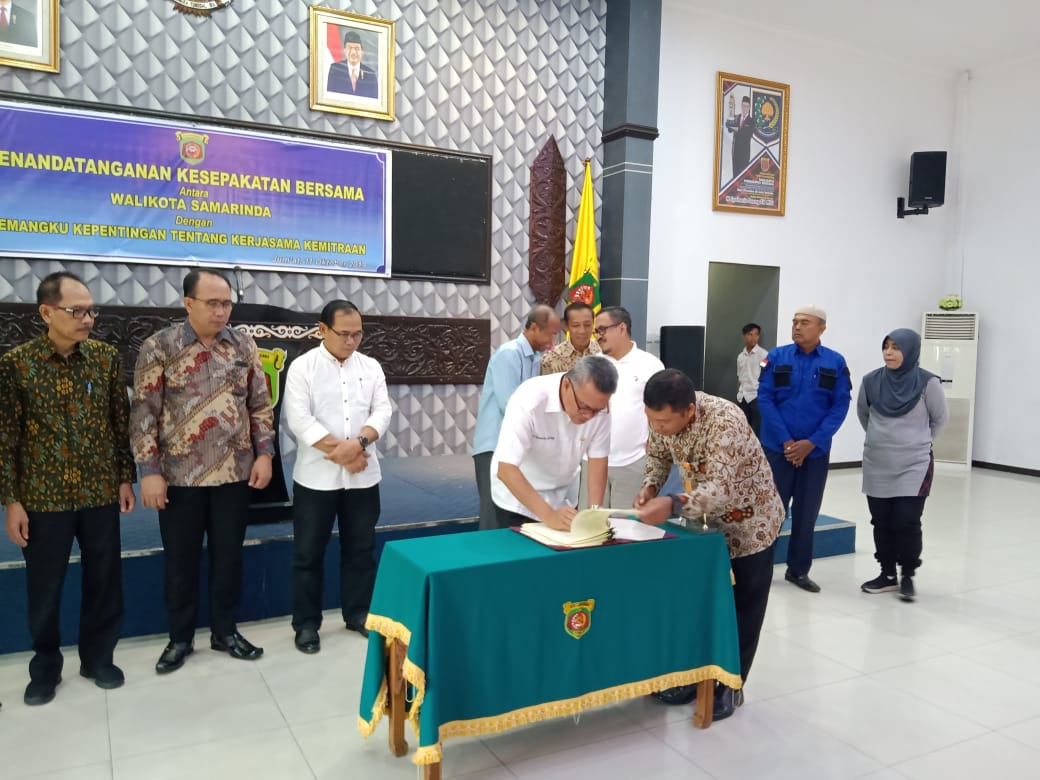 Disdamkar Samarinda Rangkul Mitra Kerja, Membentuk Kampung Pencegahan Dini Kebakaran