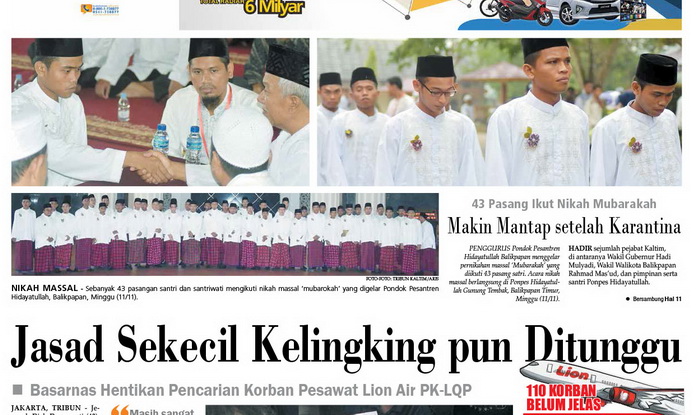 43 Pasangan Ikut Nikah Mubarakah, Hindari Pacaran, Makin Mantap setelah Dikarantina