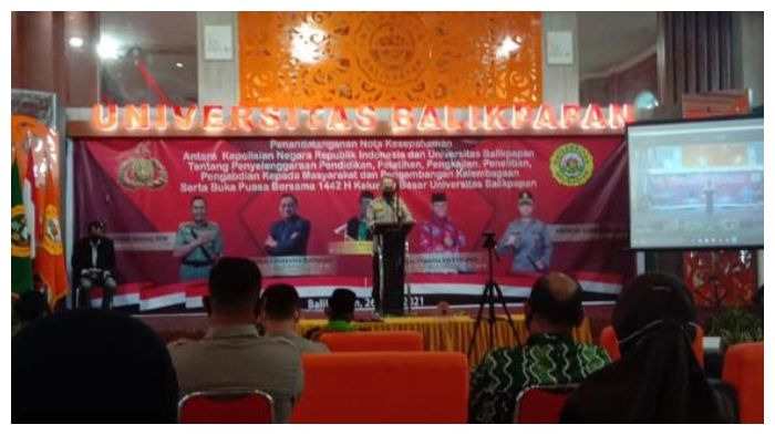 Polda Kaltim dan Uniba Jalin Kerjasama, Junjung Prinsip Tri Dharma Perguruan Tinggi
