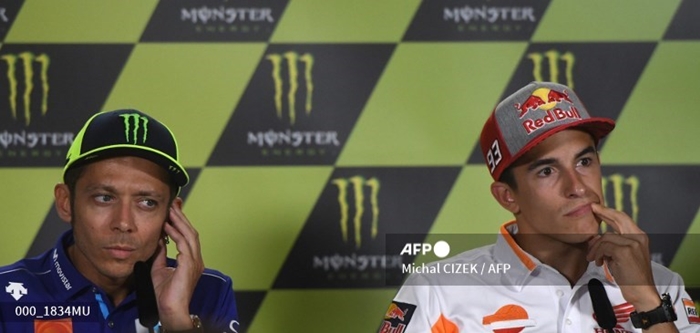 Jelang MotoGP 2022 di Sirkuit Mandalika, Marc Marquez Mencoba Berdamai dengan Valentino Rossi