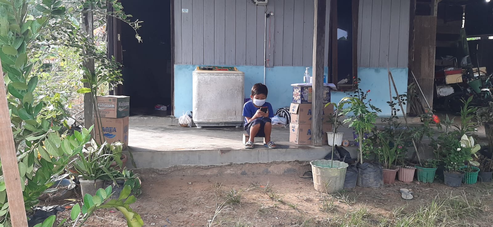 Terkumpul Rp 60 Juta untuk Bocah Yatim Piatu Sebatang Kara akibat Covid-19 di Kutai Barat