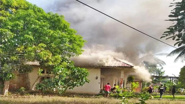 Kebakaran di Sambutan Samarinda, Rumah dan Sarang Burung Walet Lenyap Terbakar