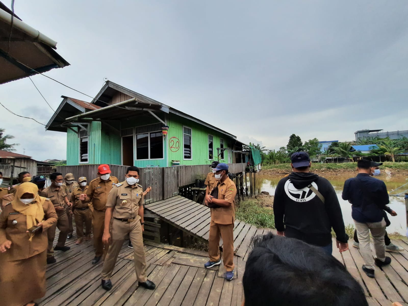Pemkot Samarinda Akan Bongkar Pemukiman di Sisi Sungai Mati