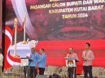 Percaya Diri, Pasangan Diamond Kuasai Materi Debat Kedua di Pilkada Kubar 2024