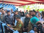 Kapolres Kutim AKBP Fauzan Arianto Ikut Kawal Penyaluran Makan Bergizi Gratis di Sangatta Utara