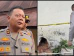 Respons Kapolda Kaltim Saat Kunjungi Mapolsek Kota di Samarinda yang Dijebol 15 Tahanan: Minta Maaf