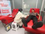 Donor Darah Serentak Warnai HUT ke-74 Humas Polri di Polresta Balikpapan