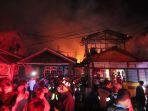 Kebakaran di Karang Anyar, Warga Dikagetkan Teriakan dan Lihat Api dari Rumah Dua Lantai
