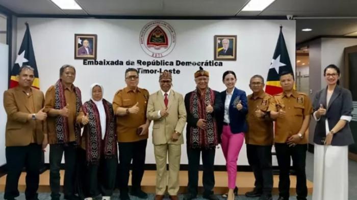 AMKI Pusat Kunjungi Kedubes Timor Leste
