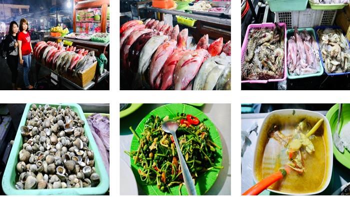 Aneka Menu di Pasar Malam Kampung Solor - Kota Kupag
