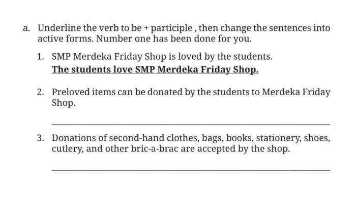 Bahasa Inggris Kelas 9 Halaman 251-252 Worksheet 4.23