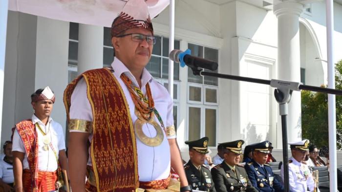 Bupati Kupang Pimpin Upacara Peringatan Hari Sumpah Pemuda ke-97 di Oelamasi