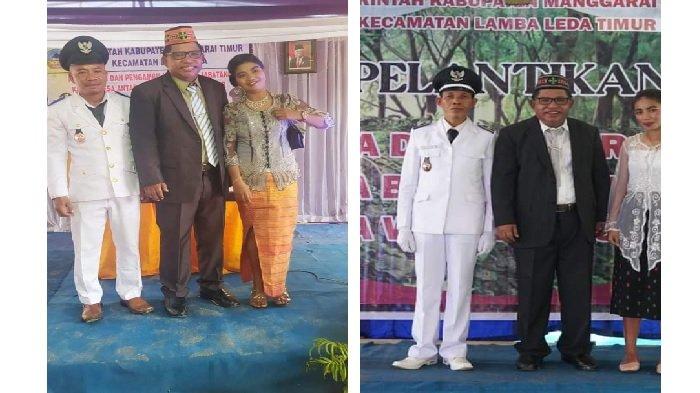 Bupati Manggarai Timur Agas Andreas Lantik Kades Antar Waktu Desa Golo Lero dan Desa Benteng Rampas