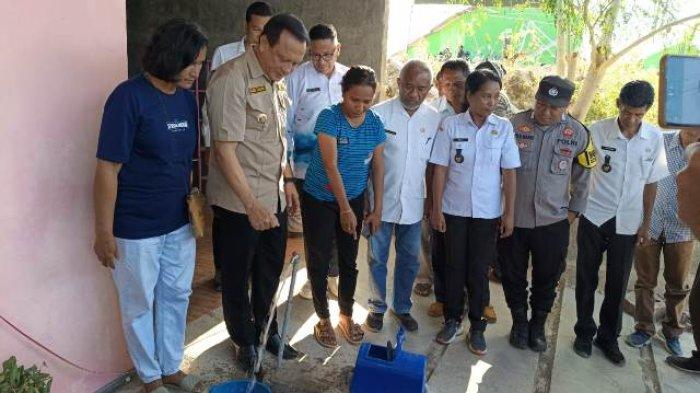 Pasok Kebutuhan Air Minum, Pemda Belu Serah Terima SPAM Umanen dan Fatukbot ke PDAM