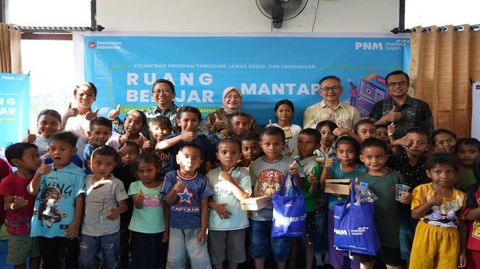 Dukung Peningkatan Kualitas Pendidikan, Bank Mandiri Taspen Hadirkan Ruang Belajar Mantap di Kupang