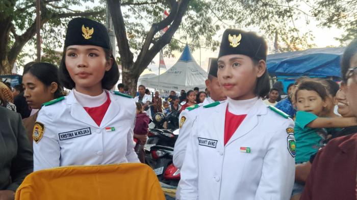 Dua Putri Malaka Menjadi Lentera Merah Putih di Langit HUT ke-80 Kemerdekaan RI