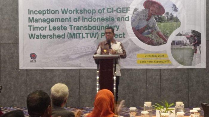 Gubernur NTT Buka Workshop Timor Island Watershed Bupati Belu Minta Hadirkan Masyarakat