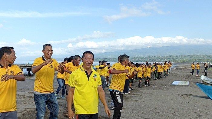 HUT Partai Golkar ke-58, Golkar Manggarai TImur Gelar Jalan Sehat, Senam hingga Doorprize
