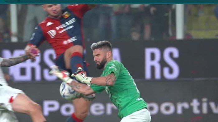 Hasil Liga Italia, Jadi Kiper Dadakan Gantikan Maignan, Giroud Pukau Pendukung AC Milan