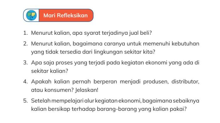 IPAS Kelas 4 Halaman 190 Mari Refleksikan
