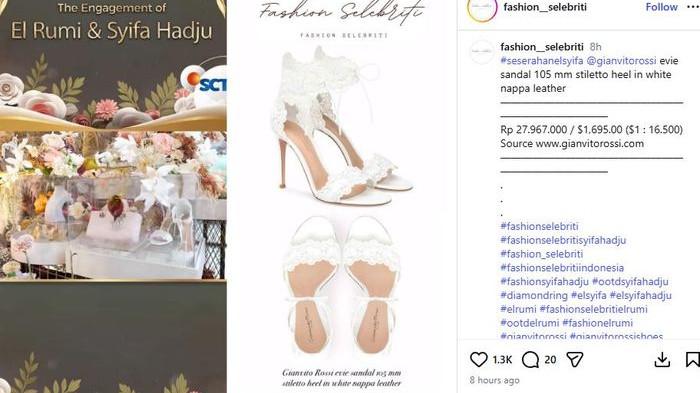 Isi Seserahan El Rumi untuk Syifa Hadju 0