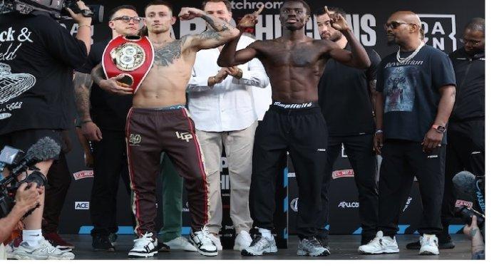 Jadwal Tinju Dunia, Liam Paro dan Richardson Hitchins Siap Duel Rebut Gelar Kelas Welter Junior IBF