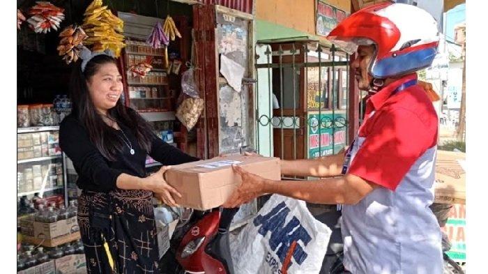 JNE Menjangkau Tapal Batas Negara