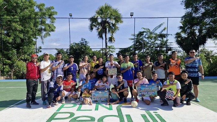 Bangun Kebersamaan di Kampung Raja Prailiu, PLN Hadirkan Fasilitas Olahraga