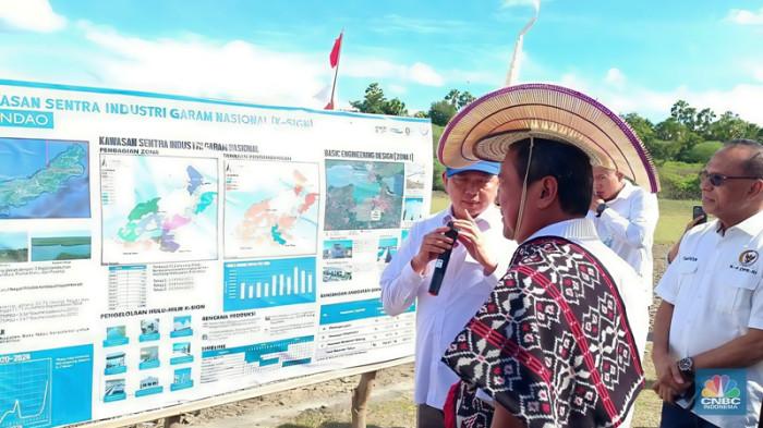 Menteri KKP lihat peta garam