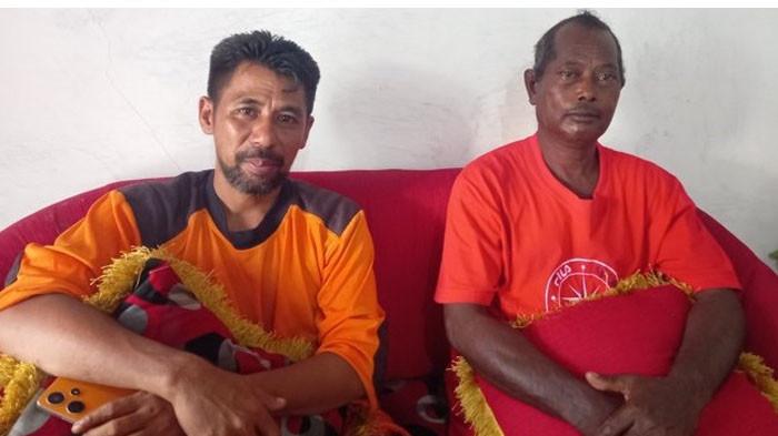 NELAYAN - Nelayan Ruslan Simin dan Abdul Mawong, warga Desa Papela, Kecamatan Rote Timur, Kabupaten Rote, Nusa Tenggara Timur (NTT).