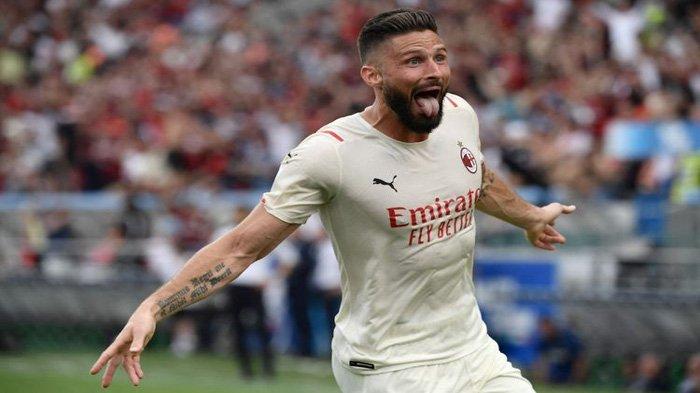 Olivier Giroud Singkirkan Polemik Nomor 9 AC Milan Sebagai Nomor Keramat
