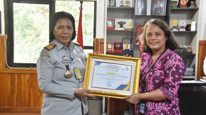 Raih IKPA Terbaik Kakanwil Kemenkuham NTT Merci Jone Minta Pegawai Jangan Pernah Berhenti Belajar