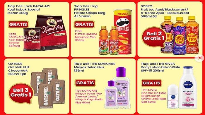Promo Indomaret Hari Ini 4 Juni 2024, Beli 1 Pringles Gratis 2Pucuk Harum, Sosro Beli2 Gratis 1