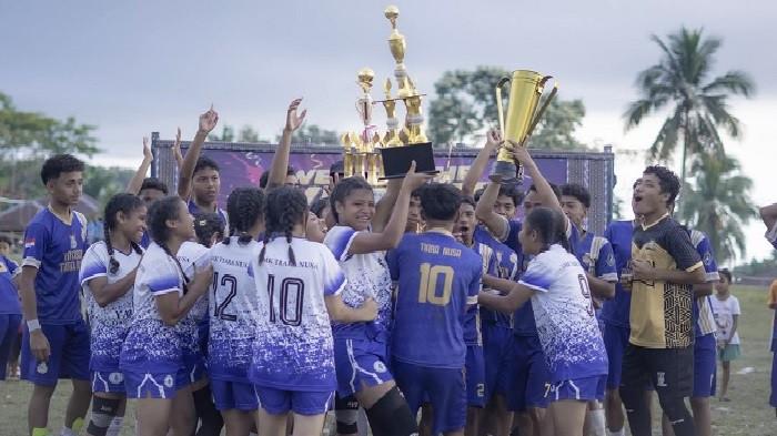 SMK Tiara Nusa Borong Raih Juara 1 Sepak Bola dan Bola Voli di  LPI Tingkat SMK Manggarai Timur 2025