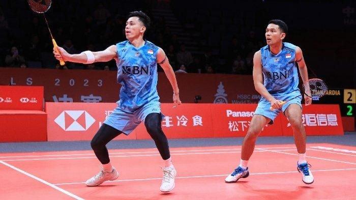 Hasil BWF World Tour Finals 2023 Langkah Ganda Putra Indonesia Fajar/Rian Terhenti